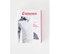 Eminence T-shirt col V Pur Coton Premium Gris foncé chiné Taille 2