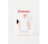 Eminence Tee-shirt col V Les Classiques Pur coton premium Noir Taille 2