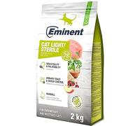 Eminent Cat Light/Sterile - Nourriture pour chat de qualité supérieure - Sans gluten - Nourriture sèche pour chats en surpoids et castrés - 2 kg