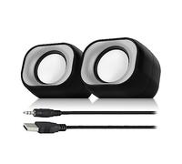 Eminent EM3513 set d'enceintes 6 W PC/ordinateur portable Noir 2.0 canaux 3 W