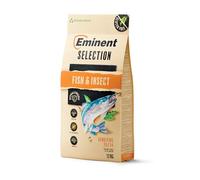 Eminent Selection Sensitive Nourriture pour chiens sensibles Poisson et insecte (sans céréales) Agneau et riz (sans gluten) Hypoallergénique et facile à digérer (12 kg, poissons et insectes)