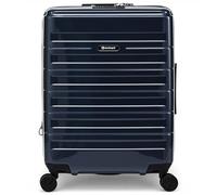 Eminent Voyager Valise Cabine 55x40x20, Extensible, Rigide, 4 roulettes, Légère, Serrure TSA, 2,7 kg, 39L, Bagage Cabine Trolley Voyage Avion Noir