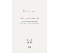 Eminentes victoriennes - Louisa Auger Manon - Nota Bene - broché - Roman