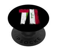 Emirati Maillot irakien demi-drapeau des Émirats arabes unis PopSockets PopGrip Adhésif