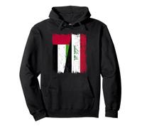 Emirati Maillot irakien demi-drapeau des Émirats arabes unis Sweat à Capuche
