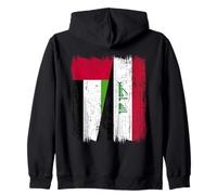 Emirati Maillot irakien demi-drapeau des Émirats arabes unis Sweat à Capuche