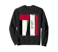 Emirati Maillot irakien demi-drapeau des Émirats arabes unis Sweatshirt