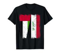 Emirati Maillot irakien demi-drapeau des Émirats arabes unis T-Shirt