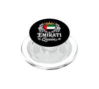 Emirati Queen Emirates Flag Proud Emirati Woman PopSockets PopGrip pour MagSafe
