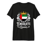 Emirati Queen Emirates Flag Proud Emirati Woman T-Shirt Haut de Gamme