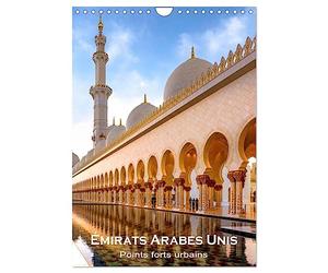 Émirats Arabes Unis - Points forts urbains (Calendrier mural 2027 DIN A4 horizontal), CALVENDO calendrier mensuel: Dubai, Abu Dhabi, Sharjah, Al Ain.