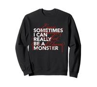 Émission télévisée officielle Dexter Sometimes I Can Really Be A Monster Sweatshirt