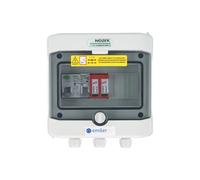 EMITER EM-264_AC Tableau de distribution AC, IP65, SPD AC Dehn type 2, disjoncteur 16A 1-F, RCD type A 40A/300mA