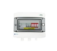 EMITER EM-268_AC Tableau de distribution AC, IP65, SPD AC Dehn type 2, disjoncteur 16A 3-F, RCD type A 40A/300mA