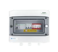 EMITER EM-308_AC Tableau de distribution AC, IP65, SPD AC Dehn type 1+2, disjoncteur 25A 3-F, RCD type A 40A/300mA
