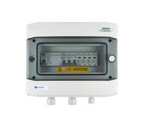EMITER EM-453N_AC Tableau de distribution AC, IP65, SPD AC Noark type 2, disjoncteur 40A 3-F, RCD type A 40A/300mA