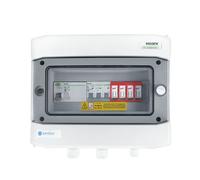 EMITER EM-749_AC Tableau de distribution AC, IP65, SPD AC Dehn type 2, disjoncteur 40A 3-F, RCD type A 63A/300mA