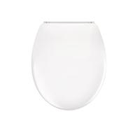 EMKE Abattant de WC avec système d'abaissement automatique - En forme de O - Avec système d'abaissement automatique - Amovible - 150 kg