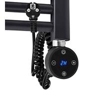 EMKE Chauffage, Acier Inoxydable, Noir, 900 Watt