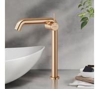 EMKE Mitigeur monocommandé pour lavabo Mitigeur de salle de bains Mitigeur de lavabo Design suisse G3/8" Economie d'eau Protection contre la corrosion Eau chaude & froide