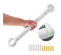 EMKE Poignées d'appui pour personnes âgées, poignée d'appui antidérapante avec anneaux lumineux 40 cm, poignées pour douche, salle de bain ou baignoire