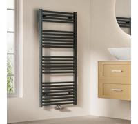 EMKE Radiateur Sèche-Serviettes Anthracite 1200 x 600 mm, 598 Watts