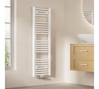 EMKE Radiateur Sèche-Serviettes Blanc 1200 x 400 mm, 427 Watts