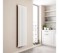EMKE Radiateur vertical Radiateur panneau design 1600x460mm blanc plat monocouche raccord central chauffage, 850W