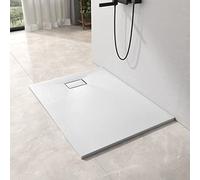 EMKE Receveur de douche 140x90 cm Duschtasse Antidérapant SMC Receveur de douche à découper, Receveurs de douche Blancs Duschtassen