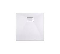 EMKE Receveur de douche 90 x 90 cm - Antidérapant - En SMC - 90 mm - Découpable - Carré - Blanc