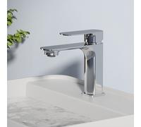 EMKE Robinet de lavabo 166x152x45mm Laiton Robinet de salle de bain Mitigeur, Robinet de lavabo - Chrome