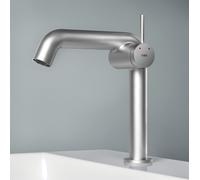 EMKE Robinet de lavabo design suisse économiseur d'eau anti-corrosion sans plomb facile d'entretien chaud froid chrome G3 8 minimaliste
