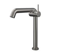 EMKE Robinet de salle de bain anthracite mat, mitigeur monocommande en laiton, cartouche céramique, 332 x 220 x 76 mm, robinet salle de bain installation facile, économie d'eau, robinet de lavabo.