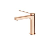 EMKE Robinet de Salle de Bain Or Rose,195x173x46 mm
