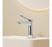 EMKE Robinet Salle de Bain Chromé, 195x173x46 mm