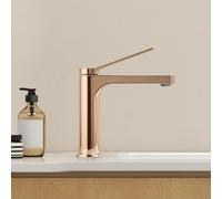 EMKE Robinet Salle de Bain Or Rose, 195x173x46 mm
