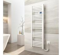 EMKE Seche Serviette Electrique 120 x 40 cm,Blanc,450 W