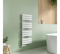EMKE Sèche Serviettes à Eau Chaude 456 W, 104 x 40 cm, Blanc
