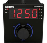 Emko ESD-9950-N.2.20.0.1/02.00/0.0.0.0 Régulateur de température Pt100, S, R, K, J (L x l x H) 110 x 96 x 96 mm