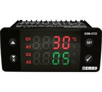 Emko ESM-3723.5.6.6.0.2/01.01/1.6.6.0 2 points et régulateur PID Régulateur de température SSR (L x l x H) 65 x 76 x 35 mm