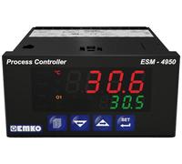 Emko ESM-4950 2 points, P, PI, PD, PID Régulateur universel Pt100 -200 à +1700 °C Relais 5 A (L x l x H) 86.5 x 48 x 96 mm