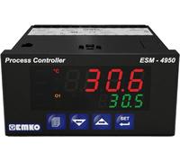 Emko ESM-4950 2 points, P, PI, PD, PID Régulateur universel Pt100 -200 à +1700 °C Relais 5 A (L x l x H) 86.5 x 48 x 96 mm