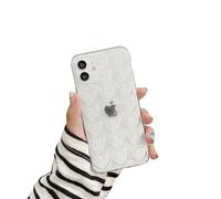 Emlivi Coque de protection compatible avec iPhone 14 pour femme - Motif bulle pop 3D - Cœur mignon - En silicone TPU souple - Anti-chocs - Amour mignon - Cœur - Transparent