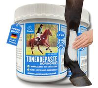Emma Argile pour Chevaux à l’Arnica 2x1,5 kg Cataplasme Refroidissant Jambes & Tendons | Soin Naturel Muscles & Articulations | Pâte d’Argile pour Chevaux Contre Gonflements & Jambes Engorgées