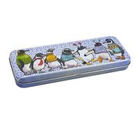 Emma Ball BoTe Crayons en mtal Motif Pingouins dans Un Pull, Multicolore