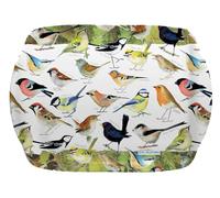 Emma Ball British Garden Birds Plateau en mélamine Multicolore Taille moyenne 35 cm