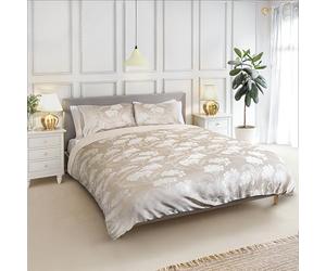 Emma Barclay Blossom Parure de lit Double en Jacquard Motif Floral Crème