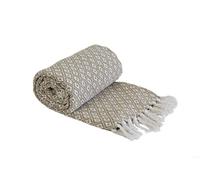 Emma Barclay Couvre-lit, Coton, Taupe, 70x100 (178x254cm)