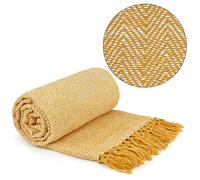 Emma Barclay Chevrons Ocre 50 x 60 cm, 100% Coton, 50 x 60 cm (127 x 152 cm)