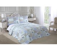 Emma Barclay Cotswold Couvre-lit 100% Polyester Double Bleu